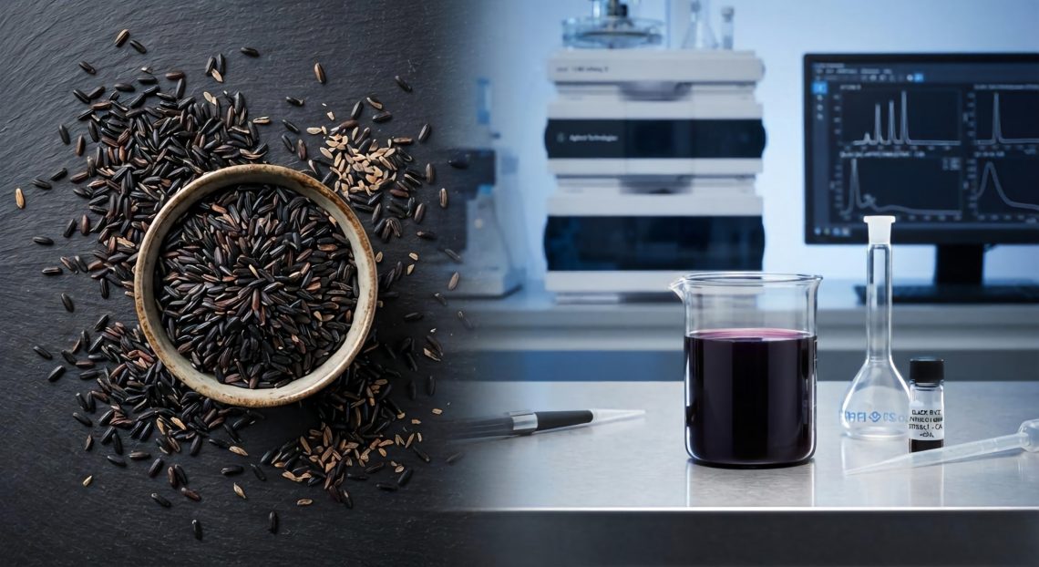 Authentic Black Rice Extract Sourcing: HPLC Fingerprinting for Zero-Adulteration